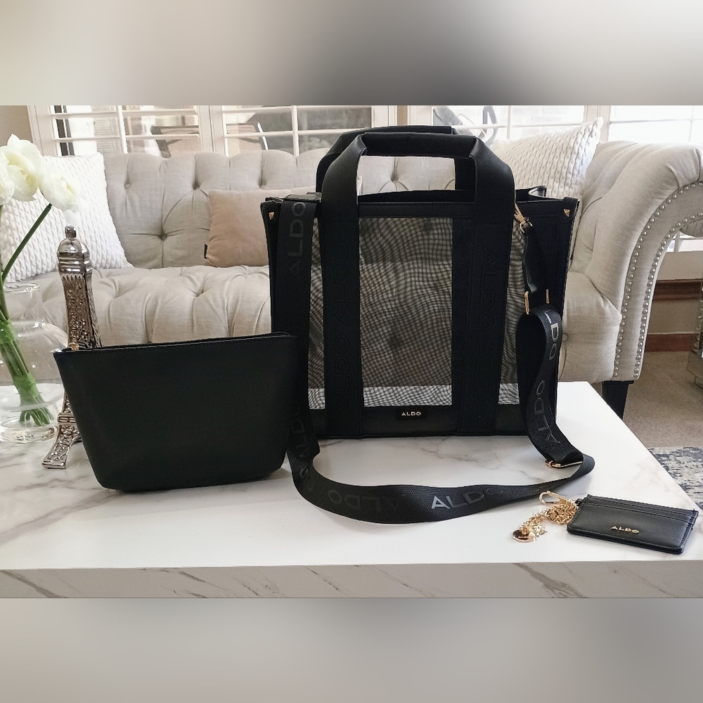 ALDO Mesh Tote Bag